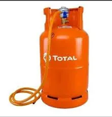 Total gas cylinder with regulator hose